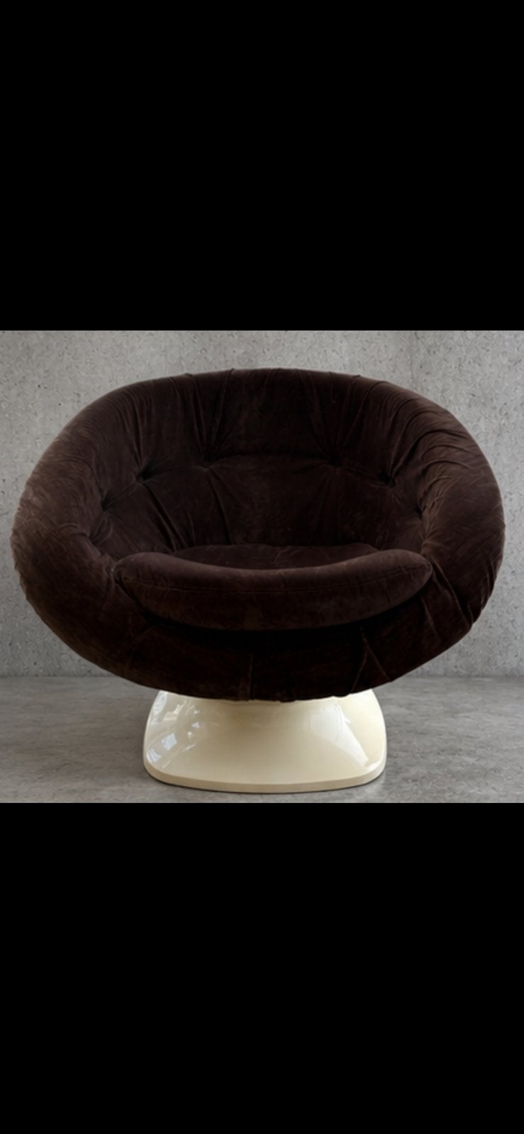 Space Age Clubfauteuil Raphaël Raffel, Ophalen, Zo goed als nieuw, Minder dan 50 cm