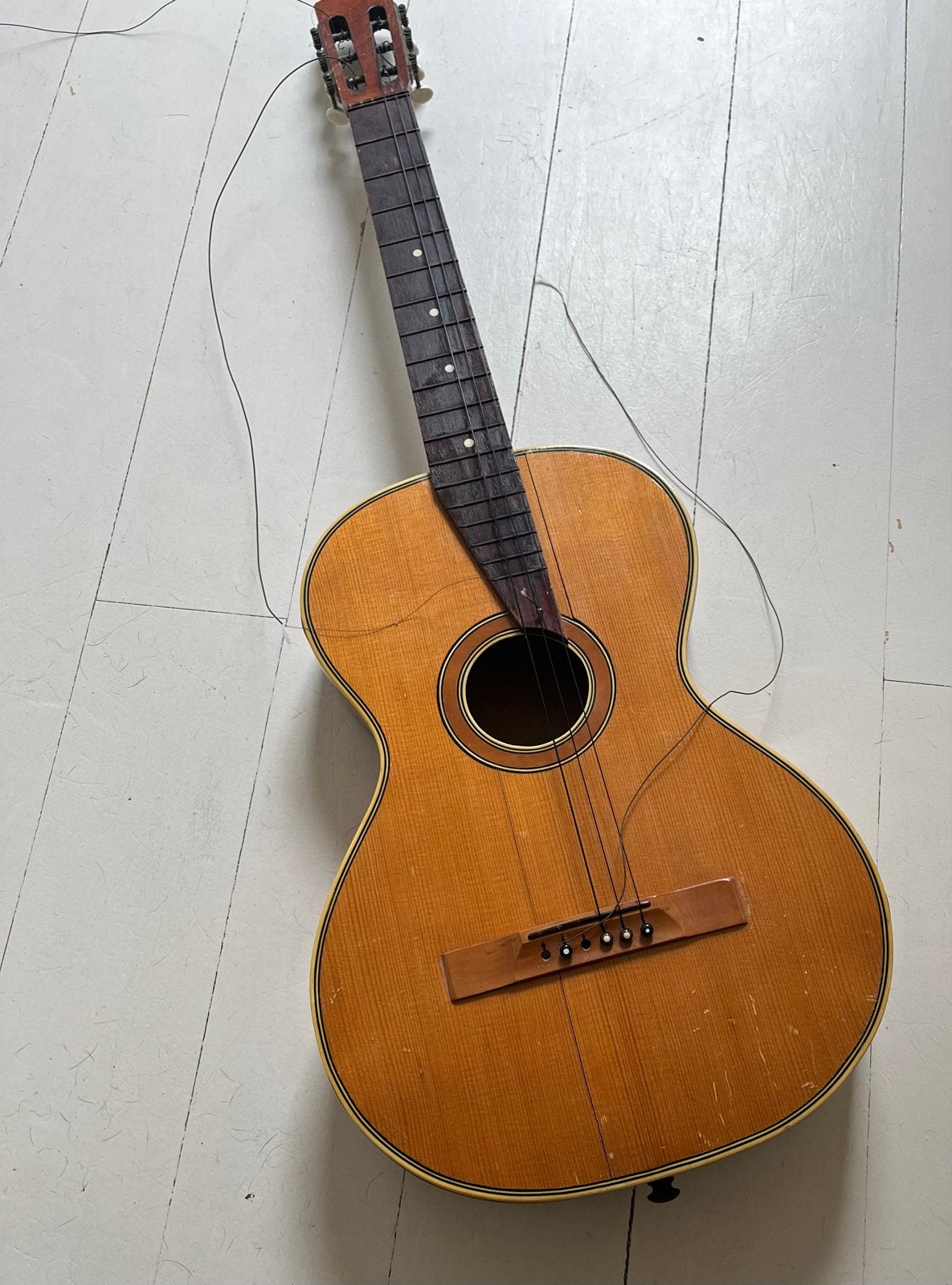Vintage Klassieke Gitaar - Opknapper, Ophalen, Gebruikt, Klassieke of Spaanse gitaar