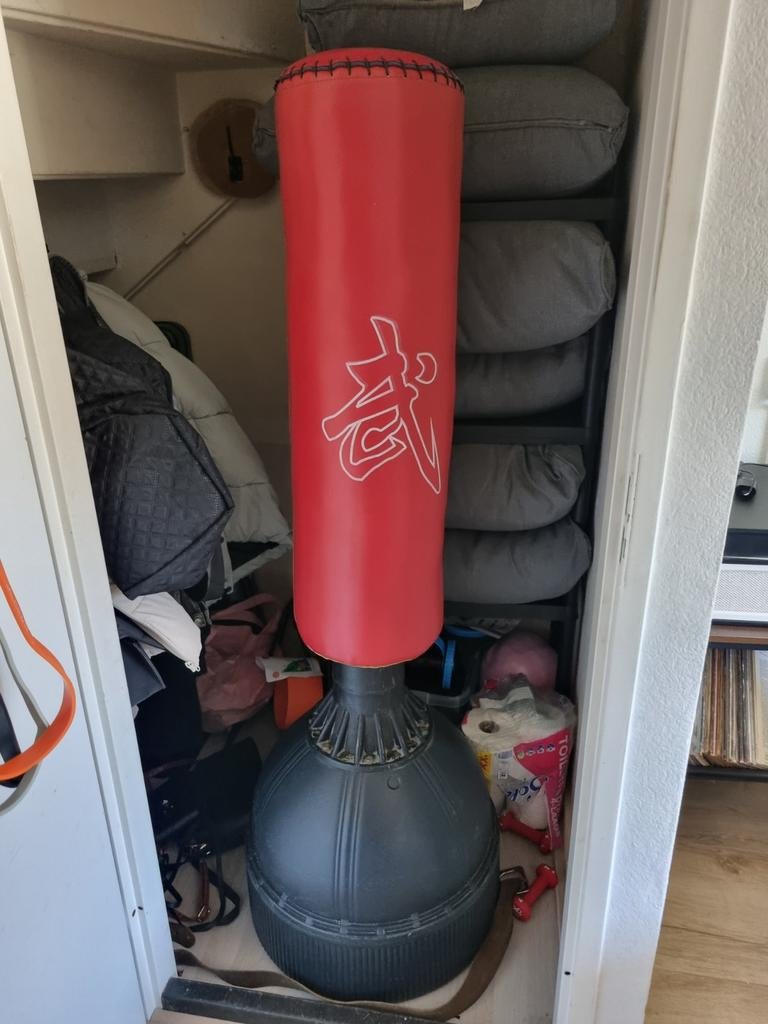 Boks paal  60 kilo poot 165 hoog, Ophalen of Verzenden, Bokszak