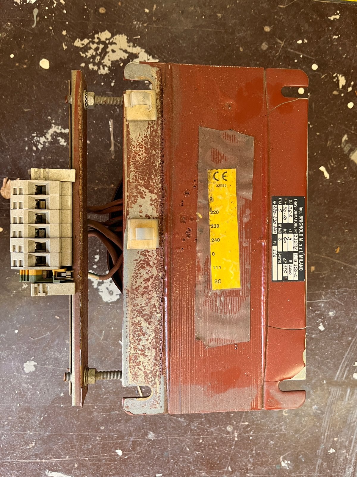Trafo 230 naar 110 volt, Ophalen, Gebruikt