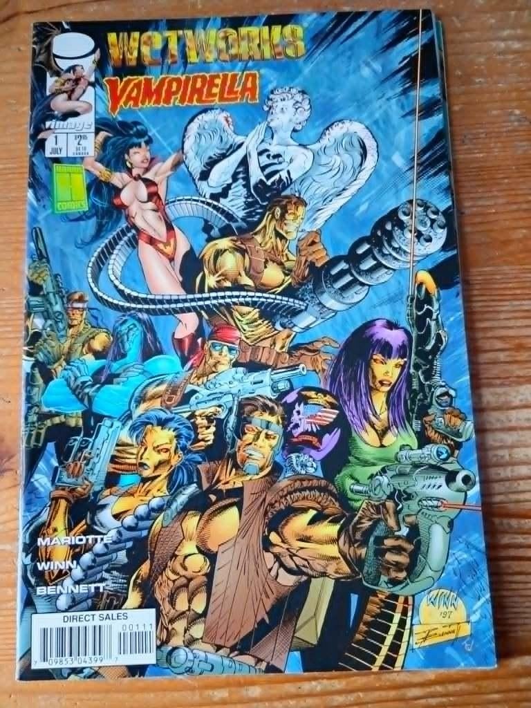 Wetworks / vampirella #1, Boeken, Amerika, Zo goed als nieuw, Image Comics, Ophalen