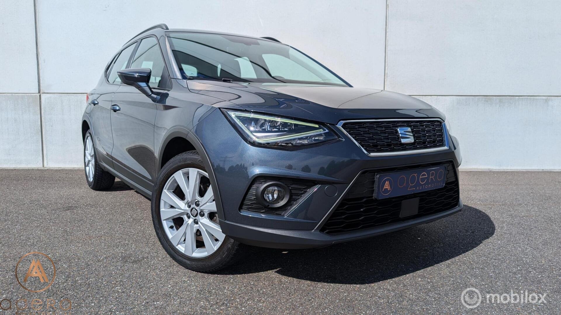 Seat Arona 1.0 TSI Xcellence, 100% Onderhouden, Garantie, Voorwielaandrijving, Stof, Gebruikt, 95 pk