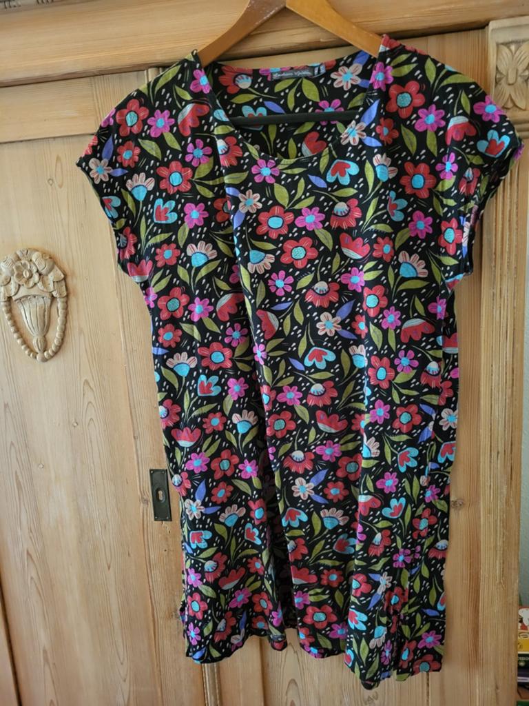 Gudrun Sjoden jurk/tuniek maat XL, Kleding | Dames, Verzenden, Zwart, Maat 46/48 (XL) of groter, Zo goed als nieuw