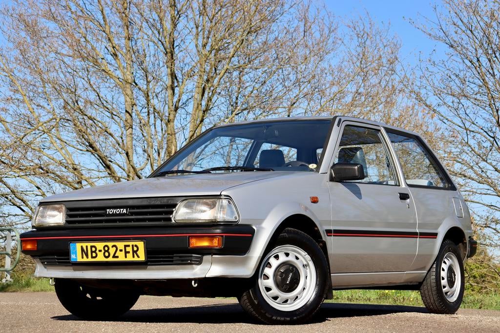 Toyota Starlet 1.3 P7 | 81.000km | Automaat | Oldtimer |, Metallic lak, 4 cilinders, Starlet, 400 kg