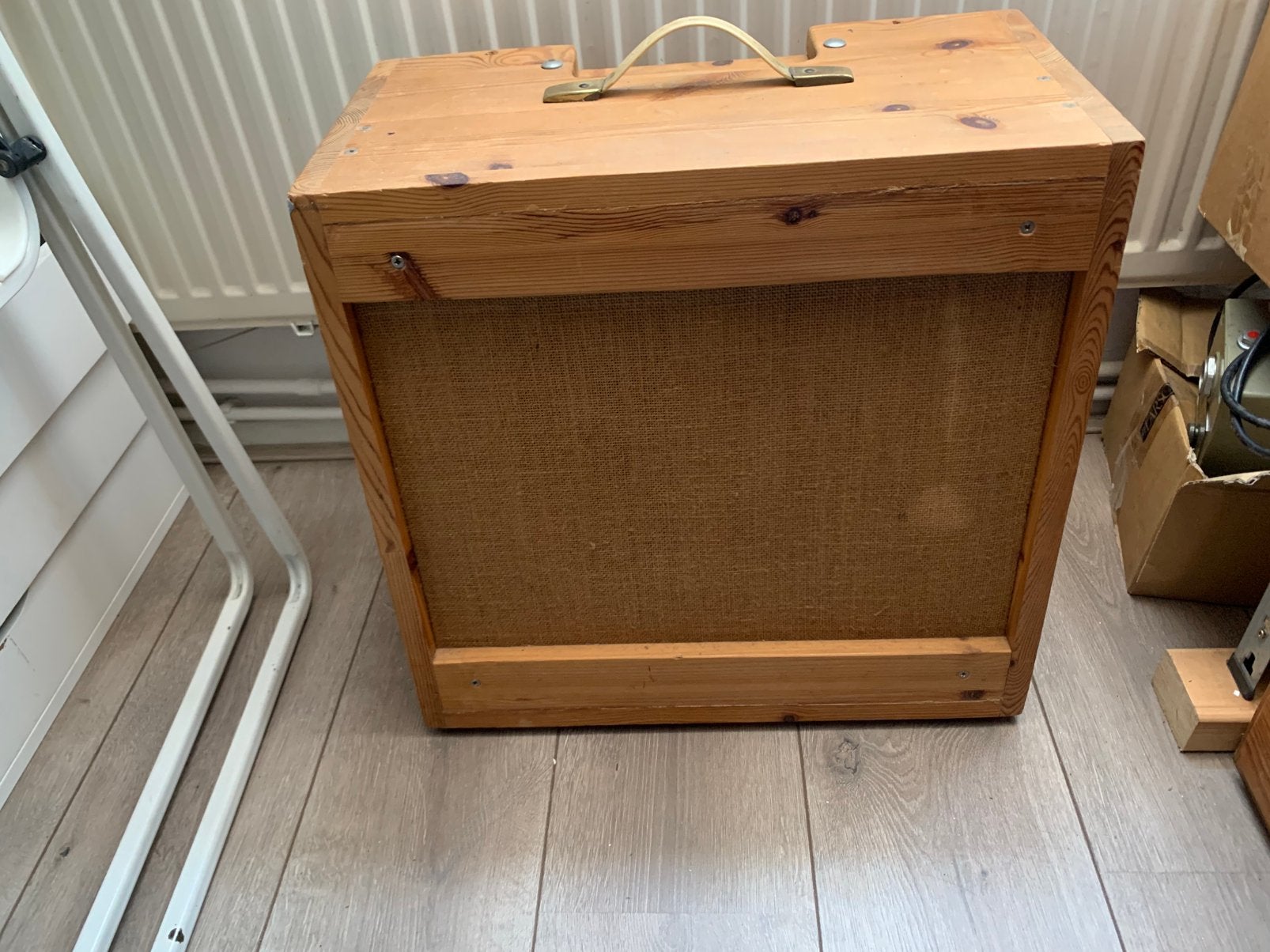 Kast 12” alnico fender tweed champ 5f1 kit buizenversterker, Verzenden, Zo goed als nieuw, Minder dan 50 watt