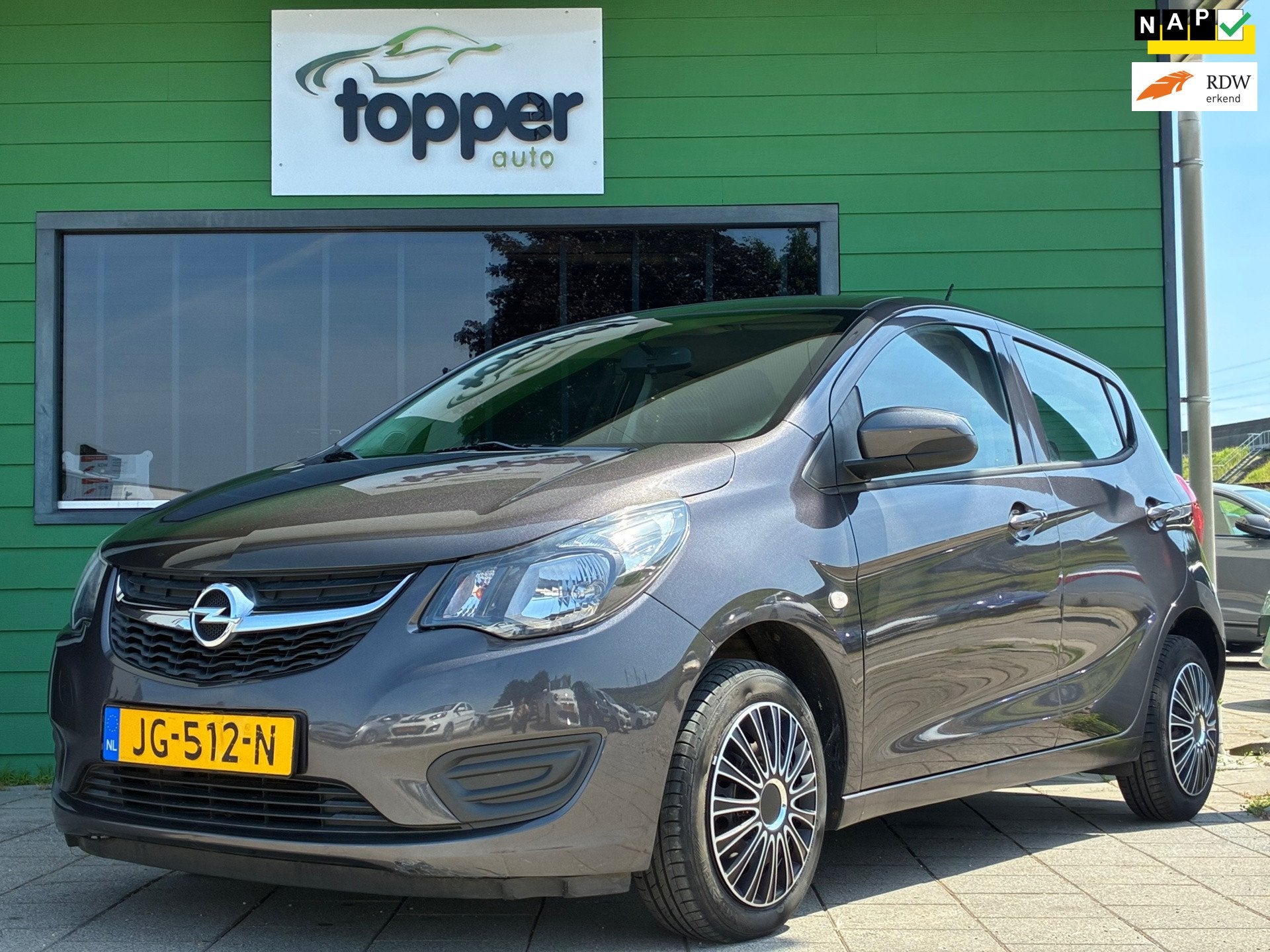 Opel KARL 1.0 ecoFLEX Edition|2e Eigenaar|Airco|CruiseContro, Auto's, Voorwielaandrijving, 839 kg, Gebruikt, Euro 6