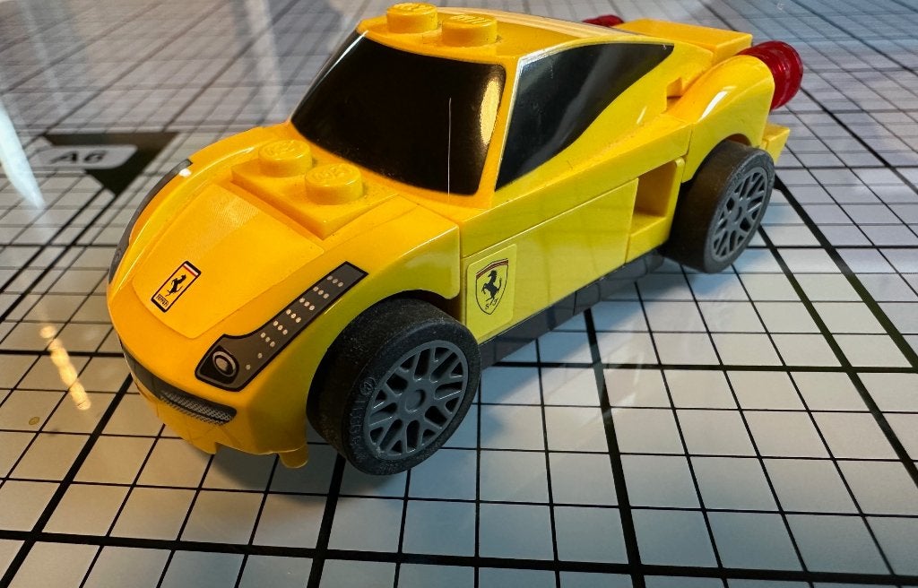 Lego Ferrari 458 Italia Pull-Back Auto (30194), Gebruikt, Lego, Inclusief instructies, Ophalen of Verzenden