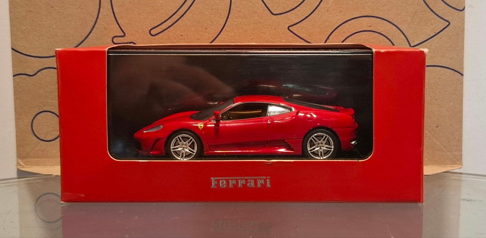 Ferrari F430 1/43 Hot Wheels ixo  Rosso Corsa, Hobby en Vrije tijd, Ophalen of Verzenden, Nieuw, Auto, Overige merken