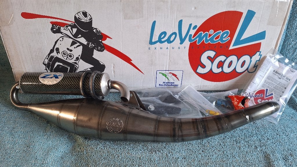 LeoVince Handmade ZX uitlaat minarelli horizontaal, Ophalen of Verzenden, Nieuw, Uitlaat, Overige merken
