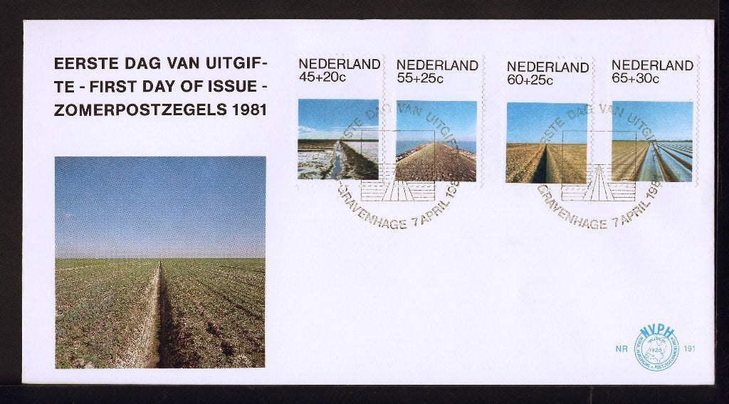 FDC ‘Zomerzegels’ 1981, Ophalen of Verzenden, Onbeschreven, Nederland