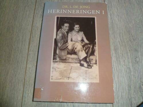 Dr. L de Jong - Herinneringen, Boeken, Ophalen of Verzenden, Voor 1940, Zo goed als nieuw, Algemeen