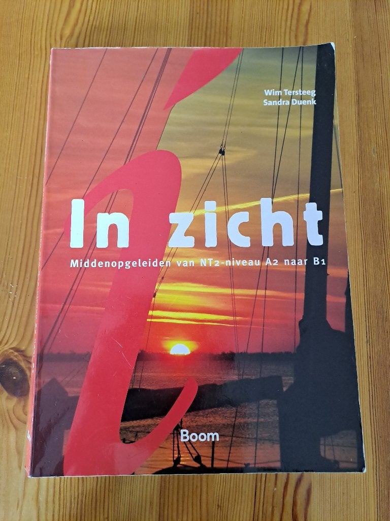 Nt2 boek In zicht, Ophalen of Verzenden, Beta, Zo goed als nieuw, Overige niveaus
