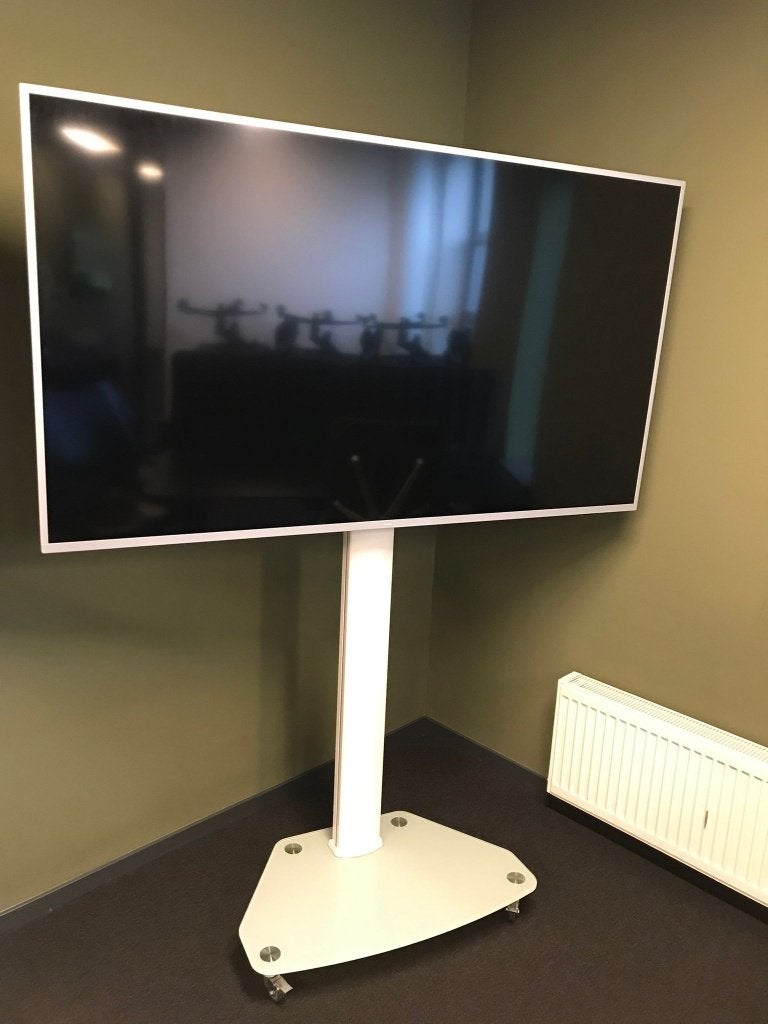 professionele verrijdbare TV-vloerstandaard, Audio, Tv en Foto, Televisiebeugels, Ophalen, Nieuw