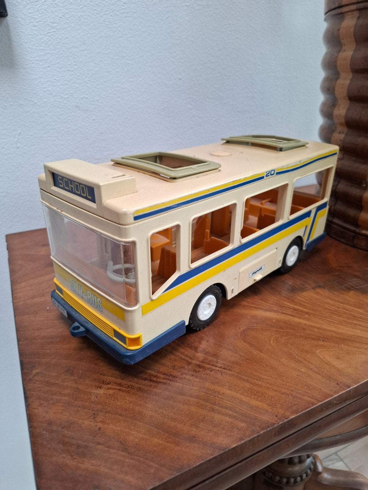 Playmobil City-Bus / Schoolbus - Niet compleet, Kinderen en Baby's, Speelgoed | Playmobil, Ophalen, Gebruikt
