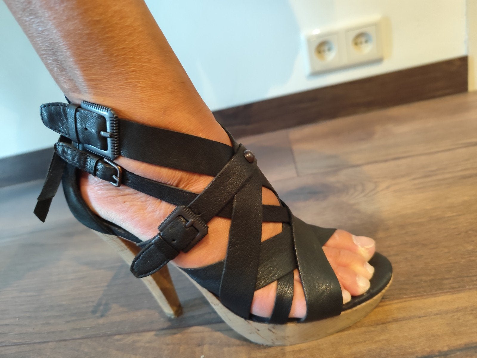 mooie dames pump maat 37 van Sacha, Zwart, Ophalen of Verzenden, Sacha, Gedragen