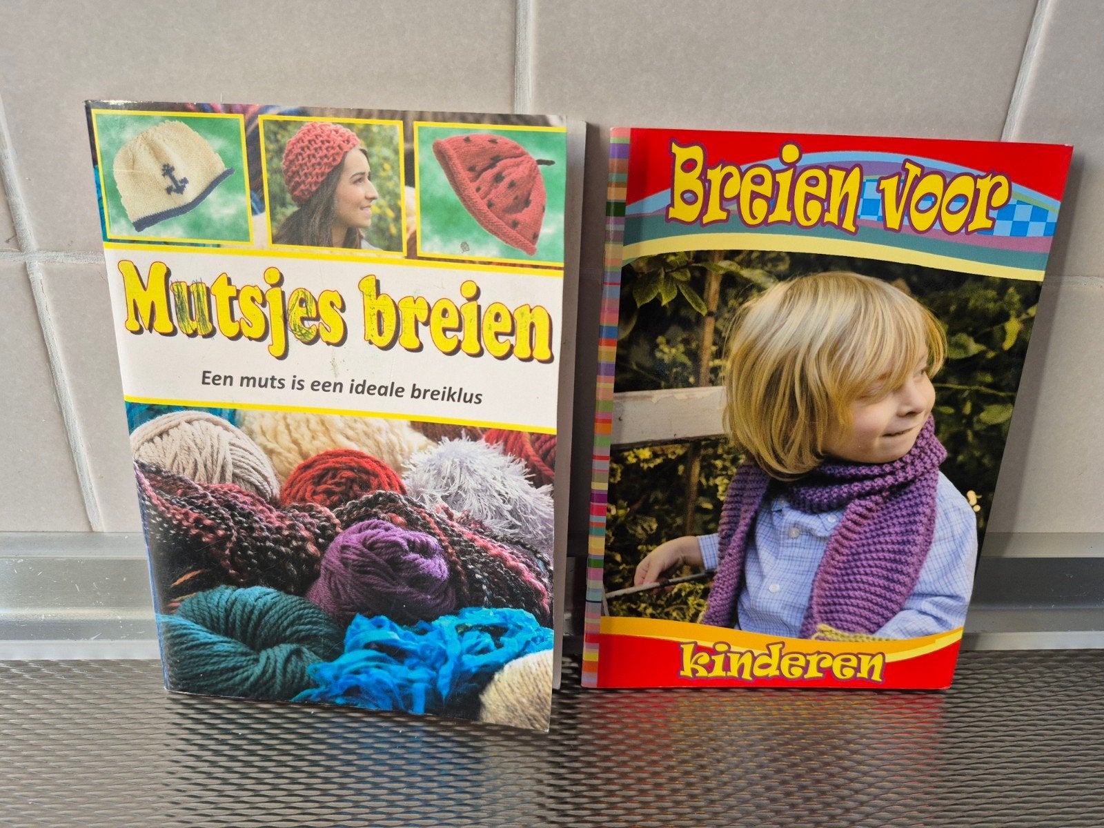 2 BREIBOEKJES, Ophalen, Breien, Patroon of Boek