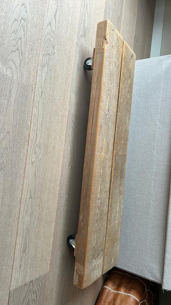 Mooie plank met wieltjes, Huis en Inrichting, Woonaccessoires | Overige, Ophalen, Zo goed als nieuw