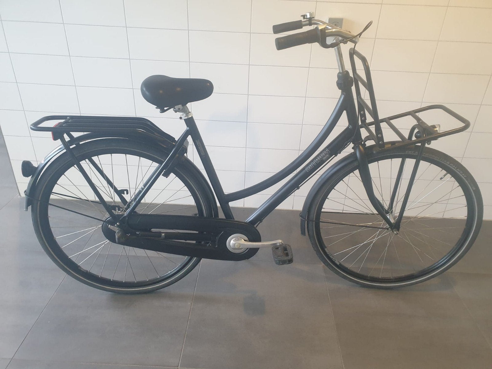 damesfiets 28 inch, Fietsen en Brommers, Ophalen, Terugtraprem, Gebruikt, Versnellingen