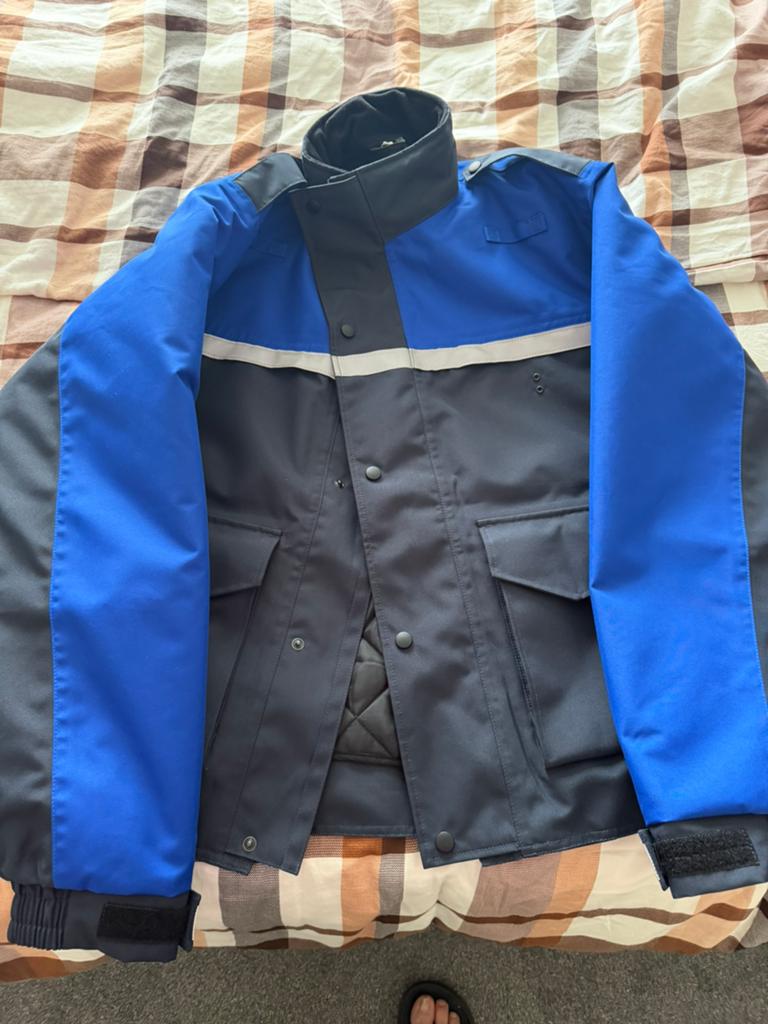 Htv winterjas nieuw, Ophalen of Verzenden, Nieuw, Maat 56/58 (XL), Blauw