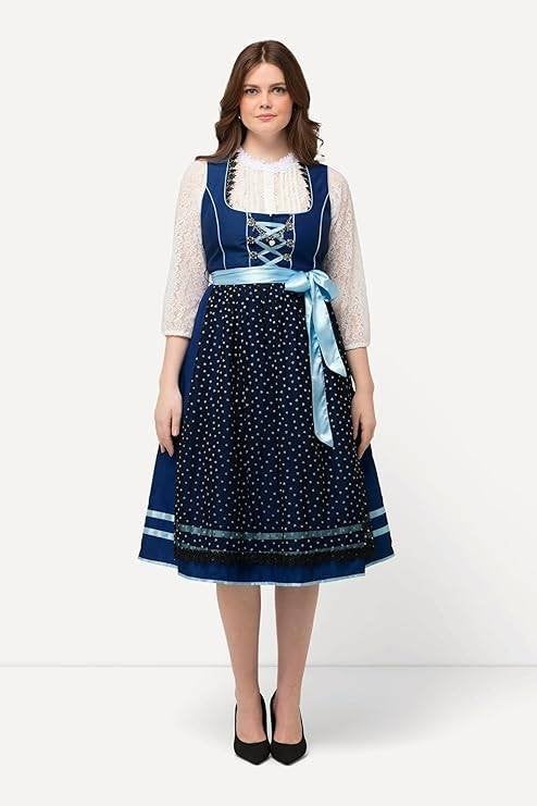 2-delige Dirndl maat 54 tm 60 katoen XXXXXL, Kleding | Dames, Carnavalskleding en Feestkleding, Maat 46/48 (XL) of groter, Nieuw