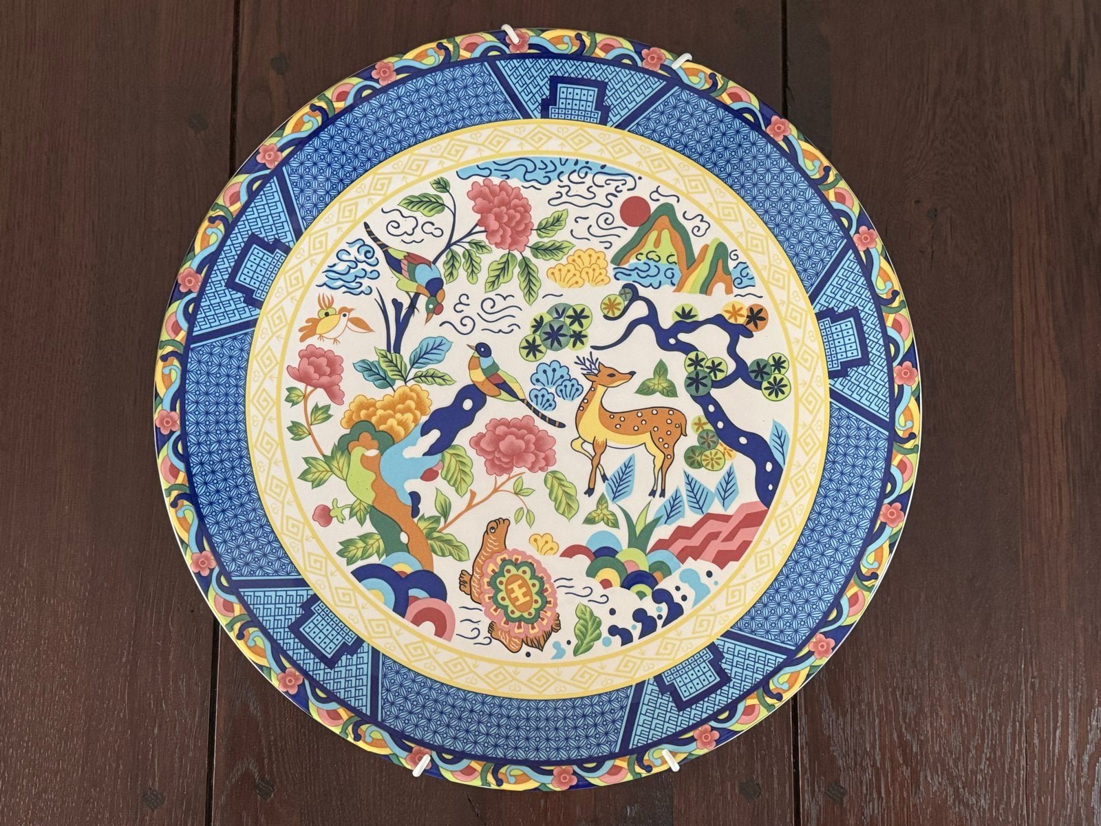 Koreaans sierbord Kung Joong Dae Wang - Joseon stijl, Antiek en Kunst, Ophalen of Verzenden