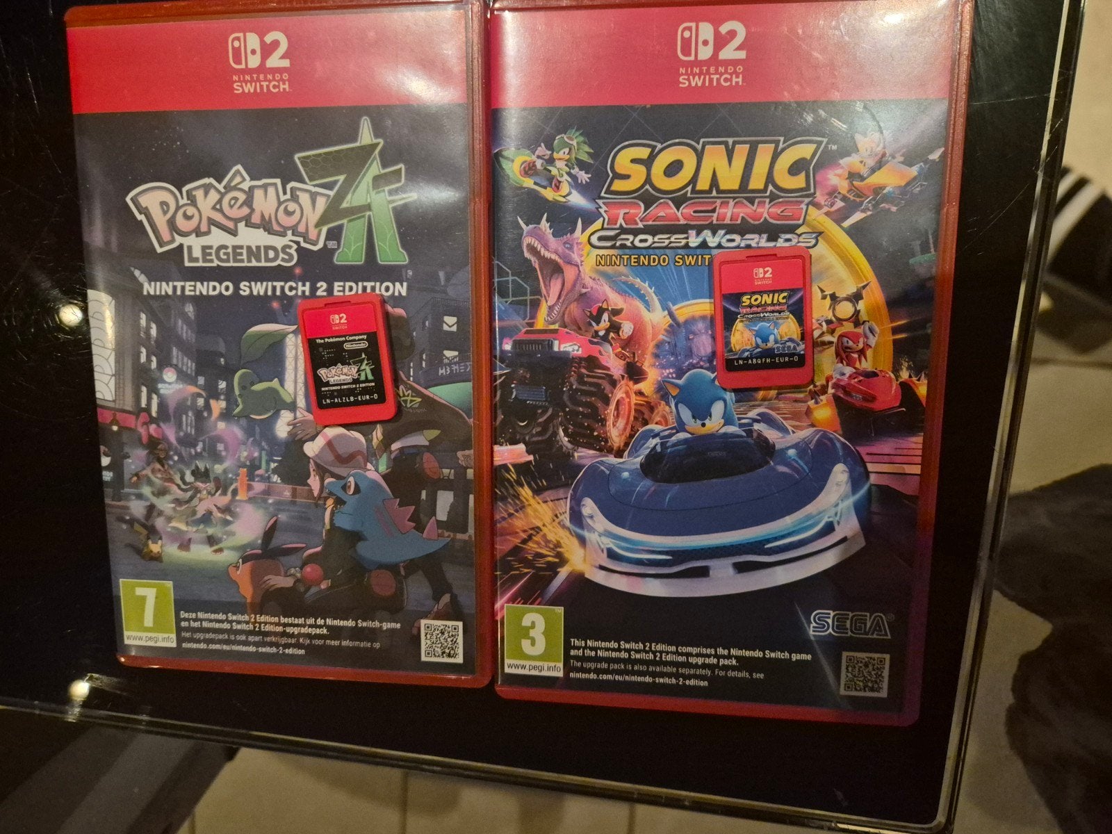 Pokémon Z Legends & Sonic Racing Crossworlds Nintendo Switch, Ophalen of Verzenden