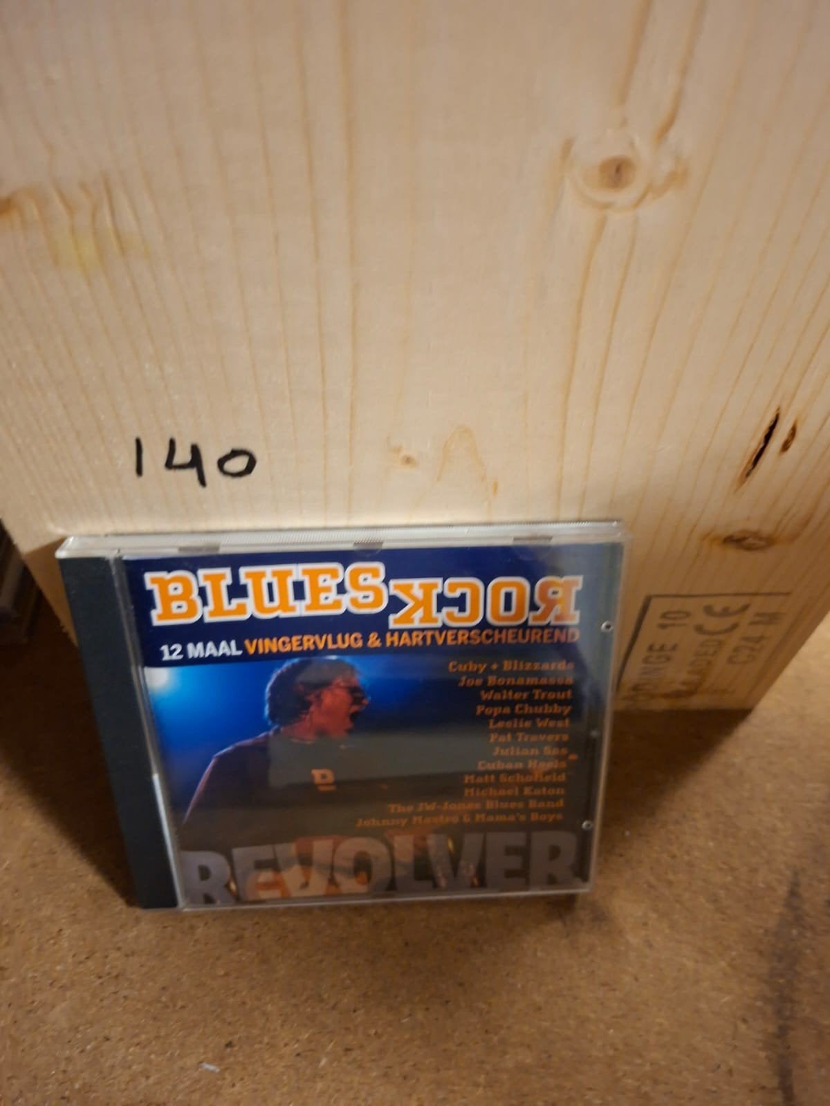 Blues Rock Revolver CD - 12 Vingervlug & Hartverscheurend, Ophalen of Verzenden, Gebruikt, Bluesrock, Album