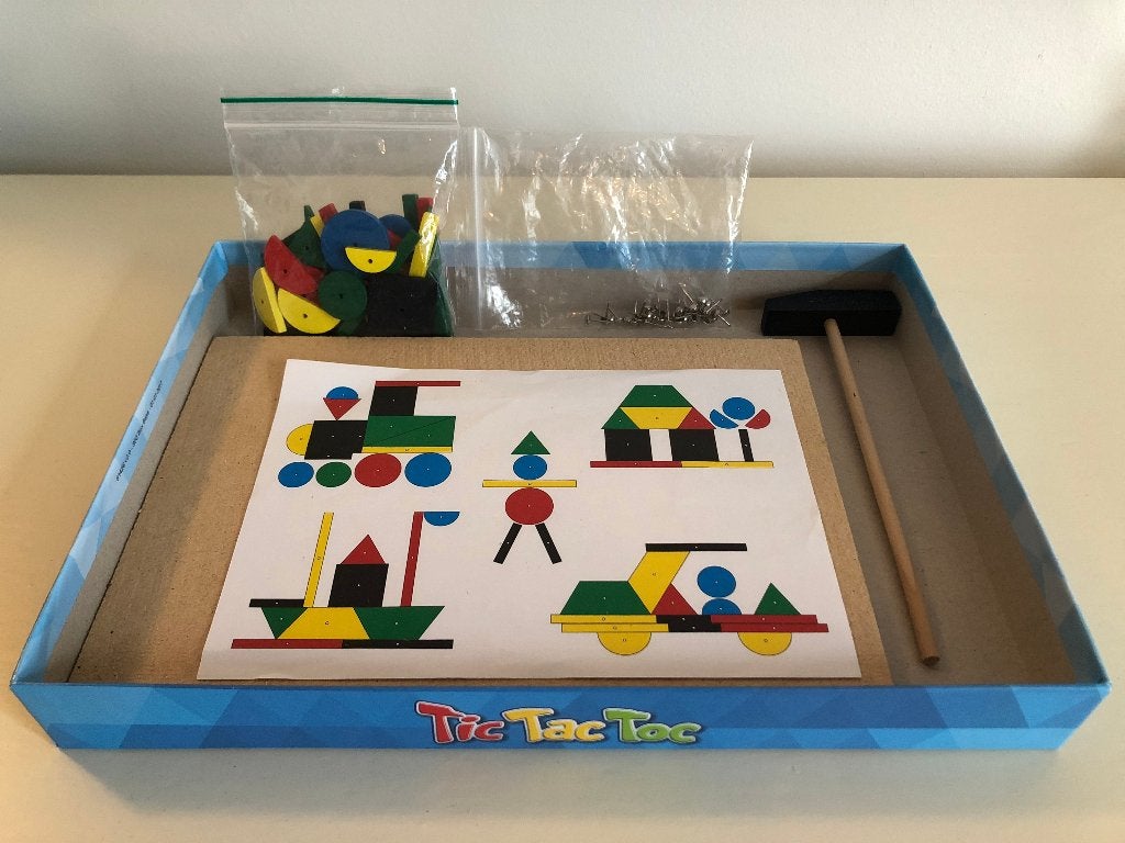 Tic Tac Toc - Jumbo - bouwspel, Ophalen of Verzenden, Gebruikt, Knutselen