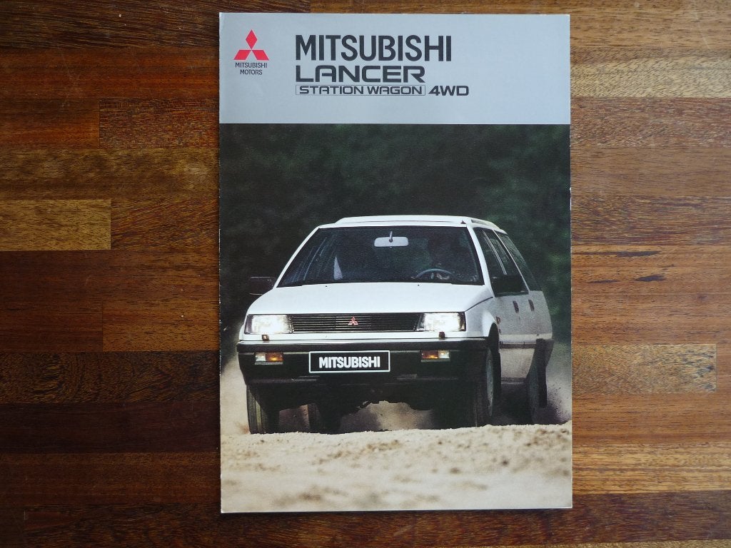 Mitsubishi Lancer Station Wagon 4WD 91987/1988), Ophalen of Verzenden, Nieuw, Mitsubishi