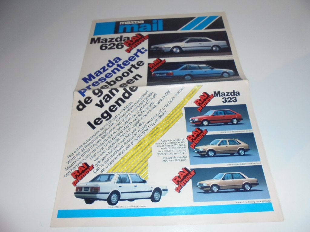 infokrant Mazda Mail, 1983, Ophalen of Verzenden, Zo goed als nieuw, Mazda