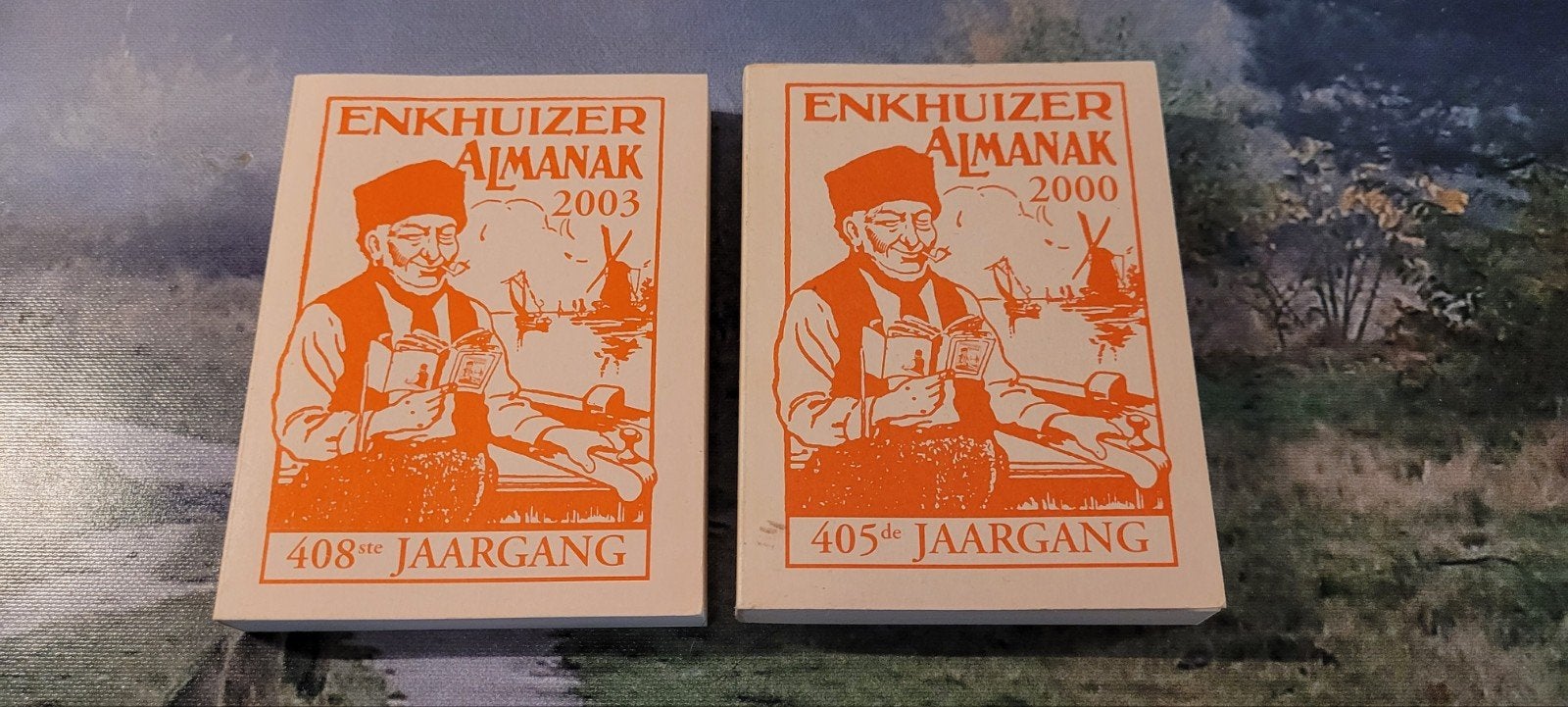 Enkhuizer Almanak 2000 en 2003 - Zo goed als nieuw, Boeken, Ophalen of Verzenden, Zo goed als nieuw, Nederland