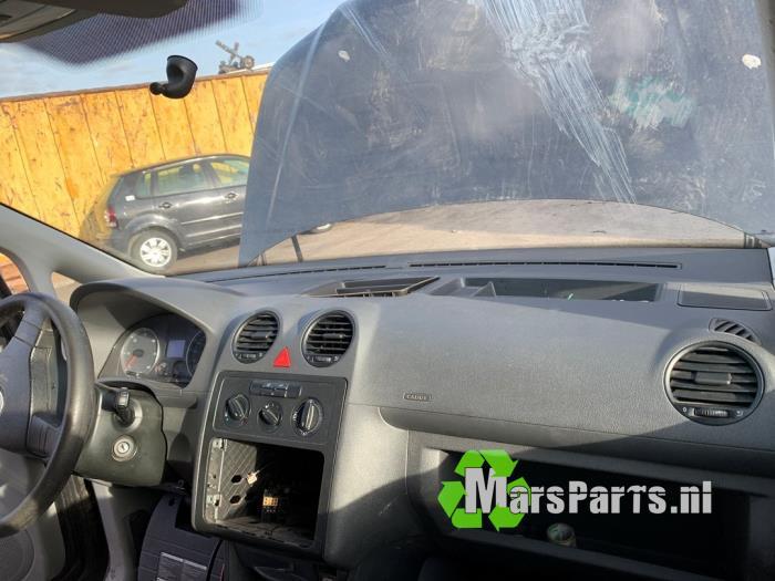 Kontaktslot + Sleutel van een Volkswagen Caddy, Gebruikt, -, Volkswagen, -