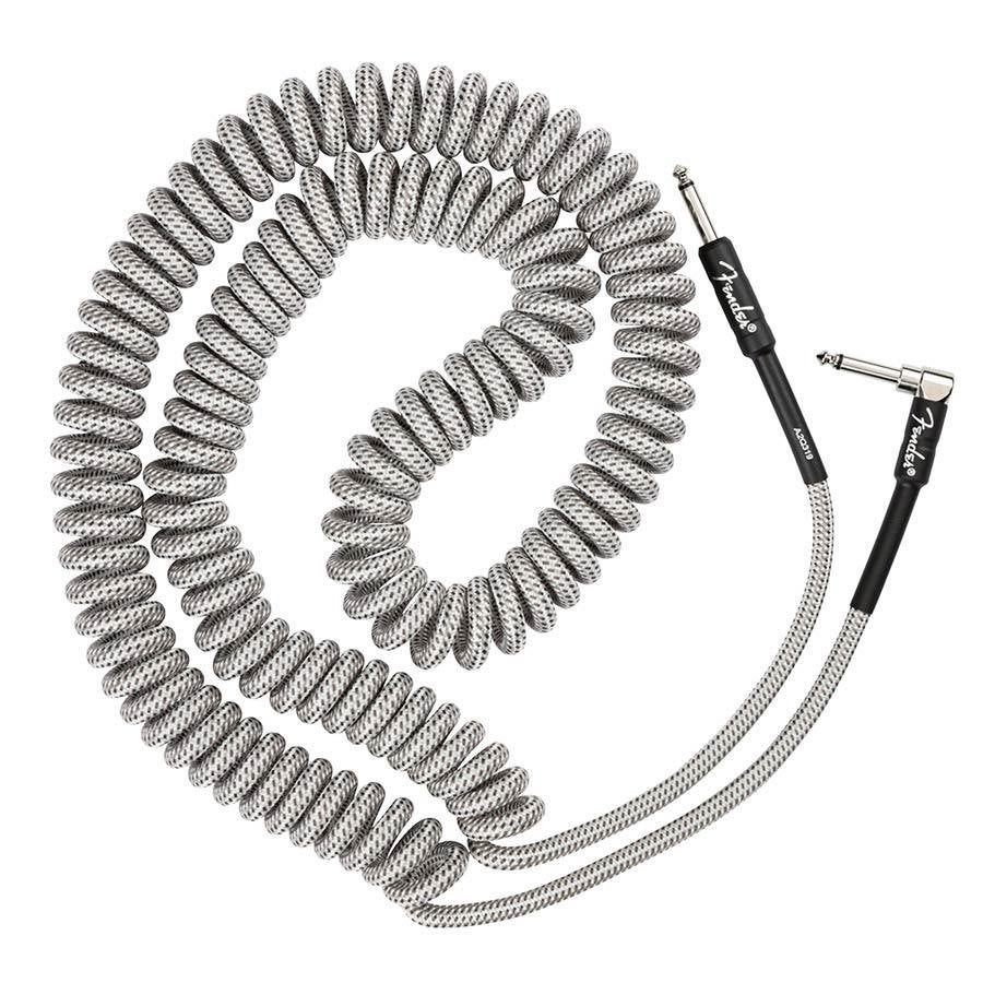 Fender Professional Cables coil 9 m wit tweed recht haaks, Muziek en Instrumenten, ., Nieuw, Ophalen of Verzenden, .