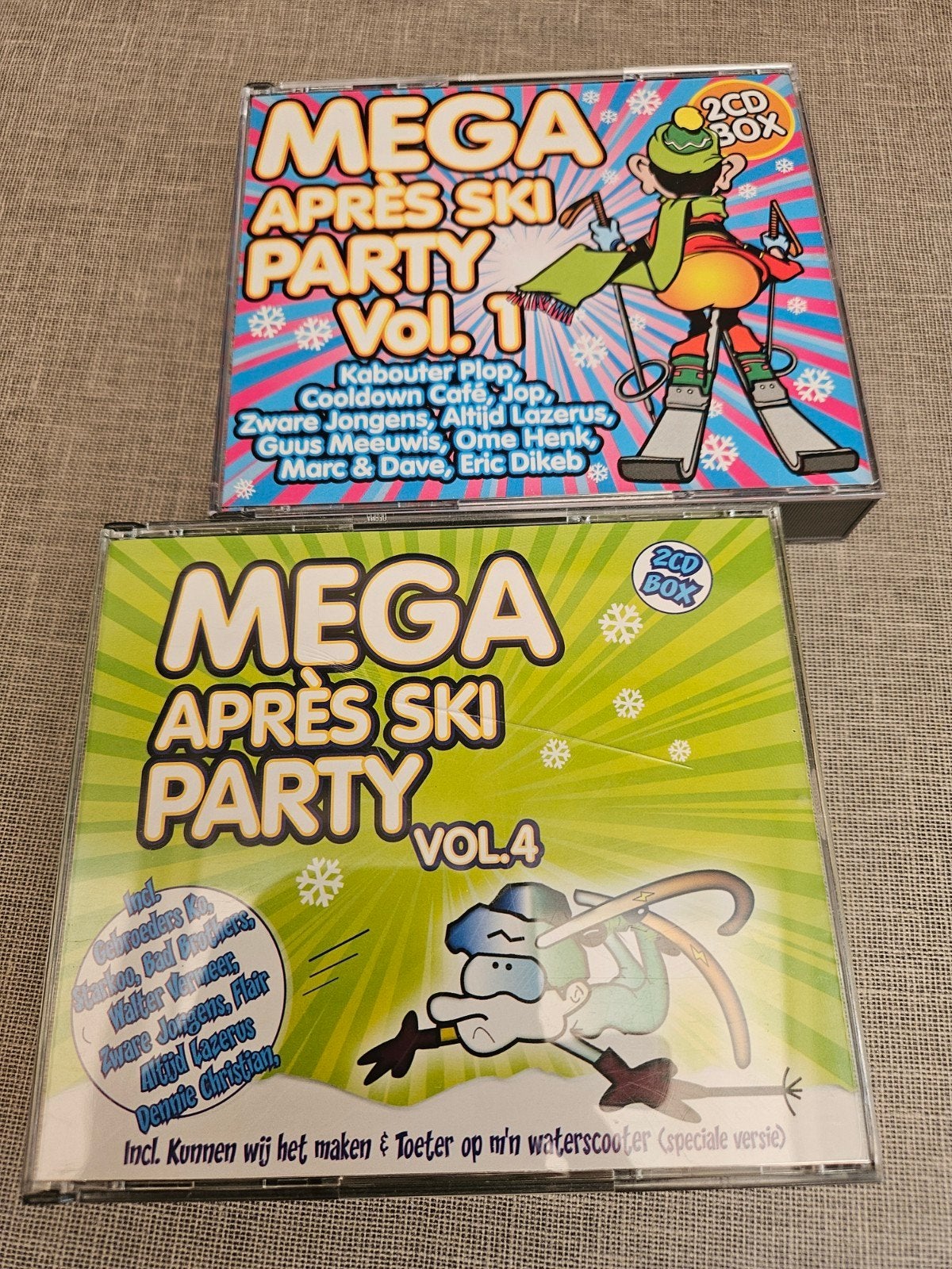 Mega Après Ski Party Vol. 1 & 4 2CD Boxsets, Ophalen of Verzenden, Zo goed als nieuw, Pop