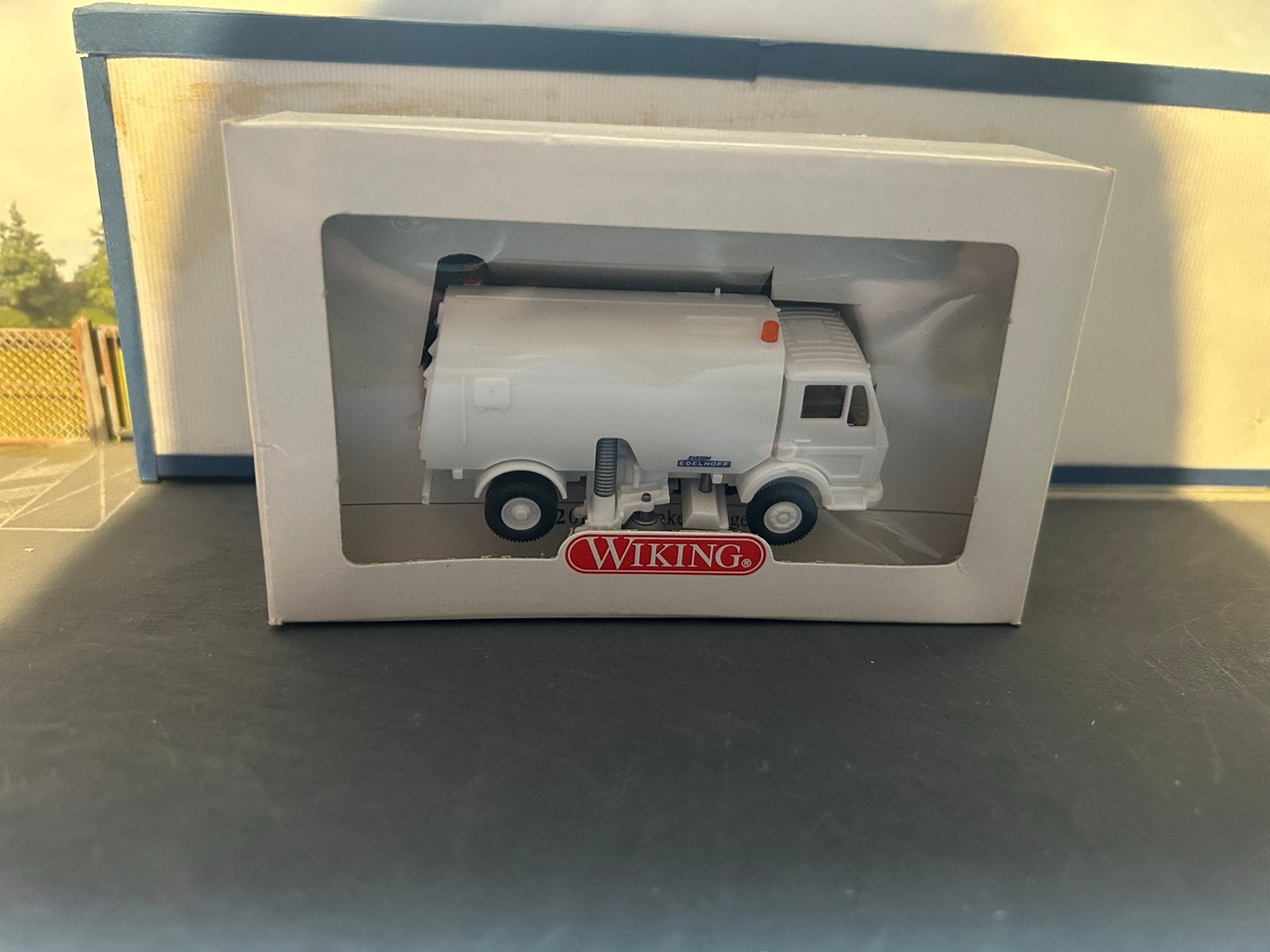 Wiking 1:87 veegwagen - Nieuw in doos, Ophalen of Verzenden, Zo goed als nieuw, Bus of Vrachtwagen, Wiking