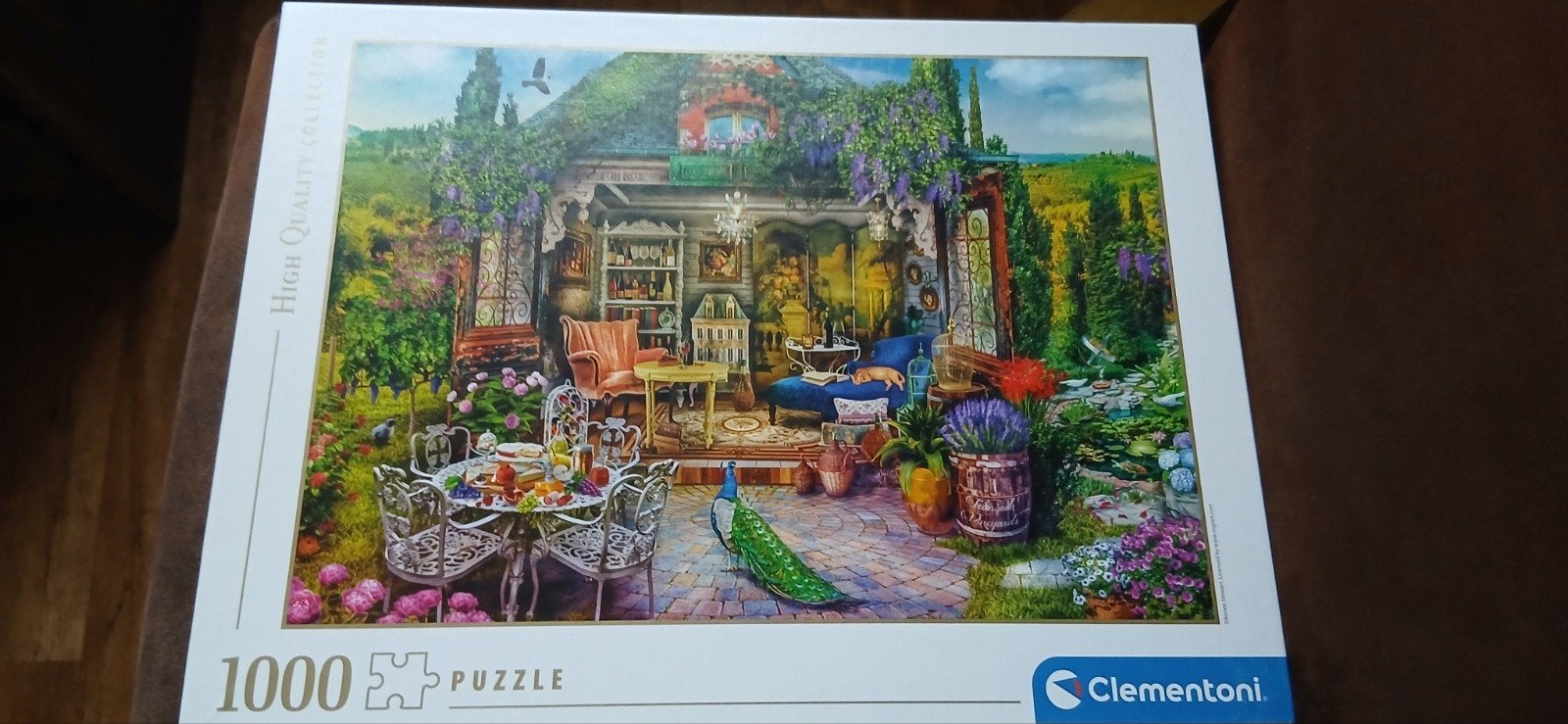 Clementoni, Wine Country Escape, Ophalen, 500 t/m 1500 stukjes, Zo goed als nieuw
