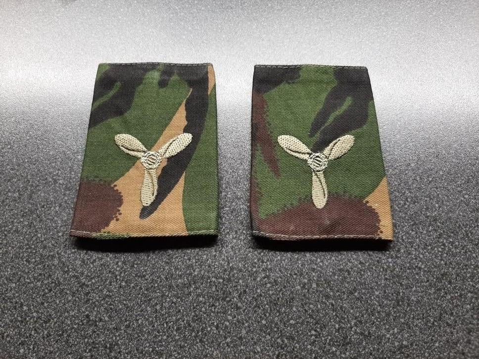 Royal Army Multicam Air Specialist / Rang Badge 90x60mm., Ophalen of Verzenden, Landmacht, Engeland, Embleem of Badge