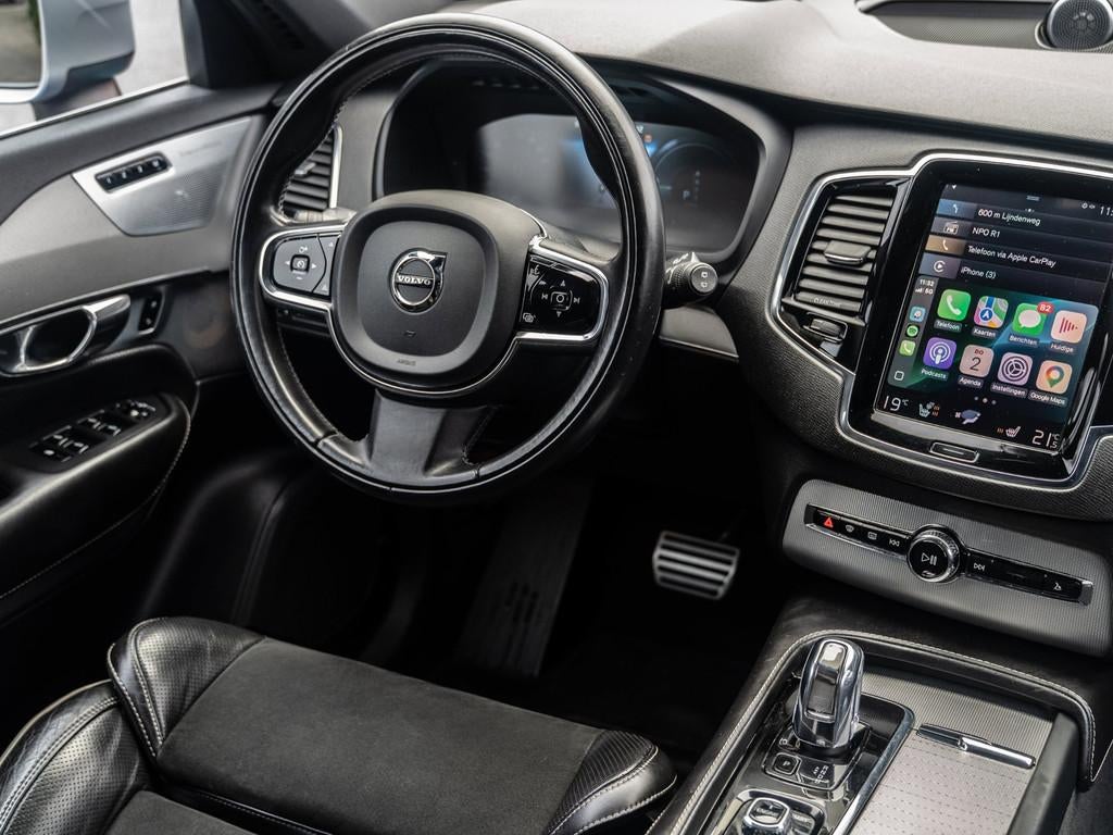 Volvo XC90 2.0 T8 Twin Engine AWD R-Design - PANORAMADAK - B, Gebruikt, 1969 cc, 7 stoelen, Bedrijf