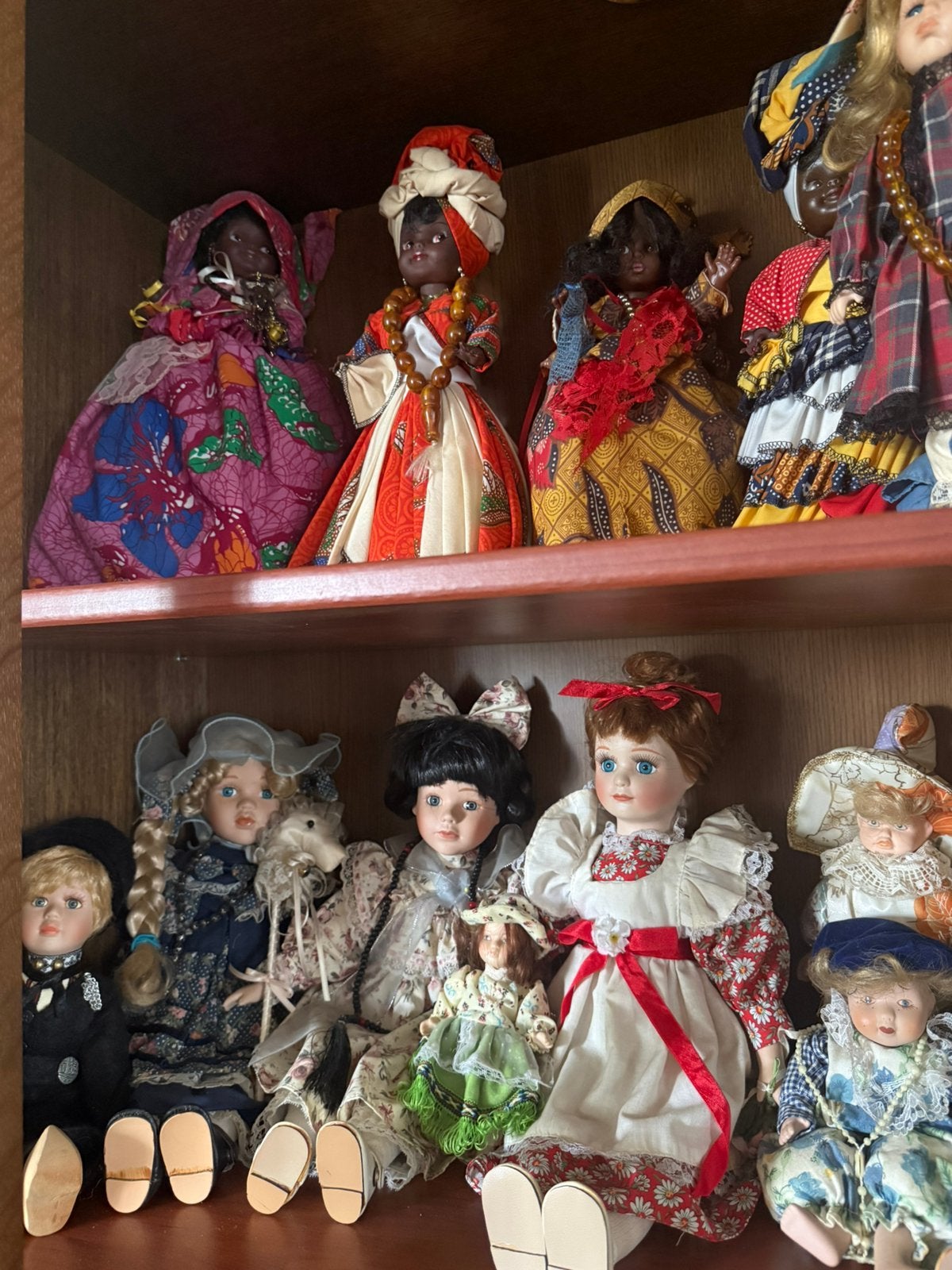Mooie porselein poppen, Verzamelen, Ophalen of Verzenden, Zo goed als nieuw, Pop