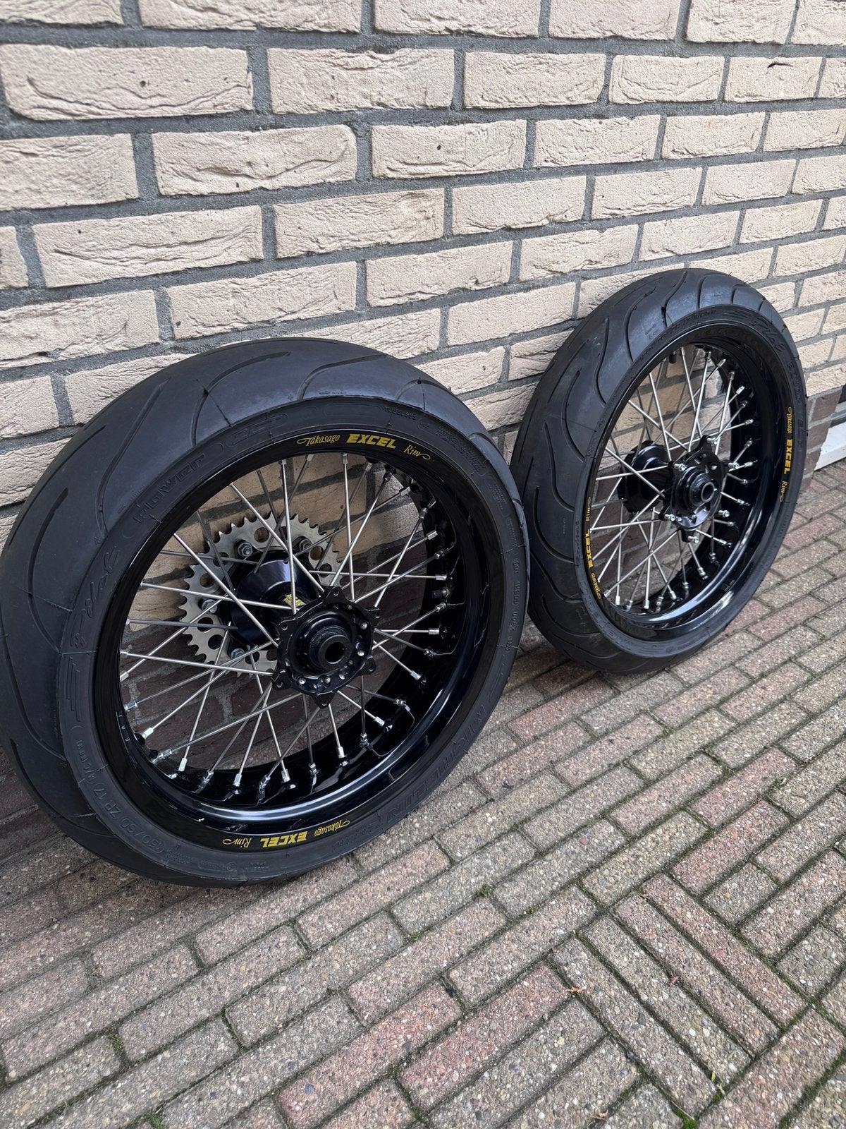 Haan Wielen Supermoto set voor KTM 450 EXC, Ophalen, Nieuw