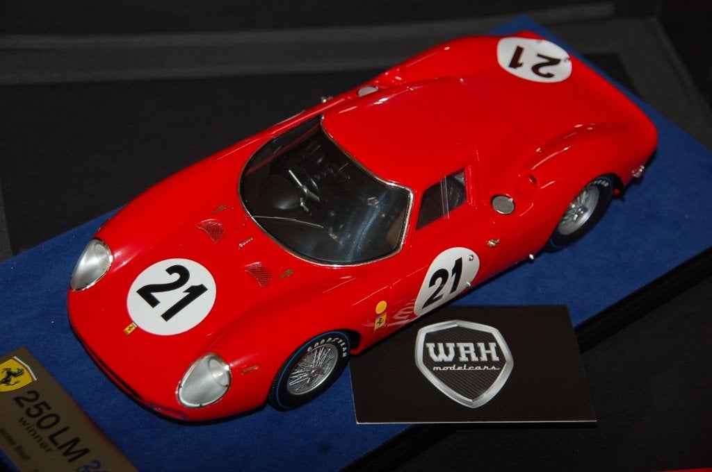 1:18 Ferrari 250 Lemans #21 Looksmart resin WRH, Hobby en Vrije tijd, Modelauto's | 1:18, Verzenden, Zo goed als nieuw, Auto, Overige merken