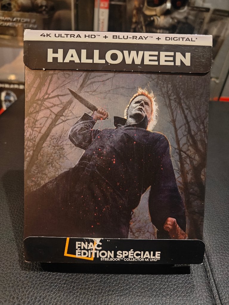 Halloween 4K + Bluray Steelbook, Cd's en Dvd's, Ophalen of Verzenden, Zo goed als nieuw, Actie