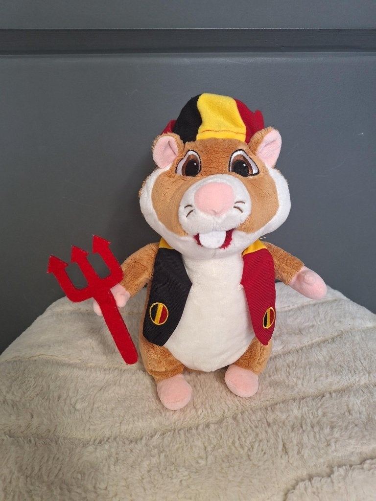 AH hamster belgie voetbal rode duivel, Albert Heijn, Overige typen, Ophalen of Verzenden, Zo goed als nieuw