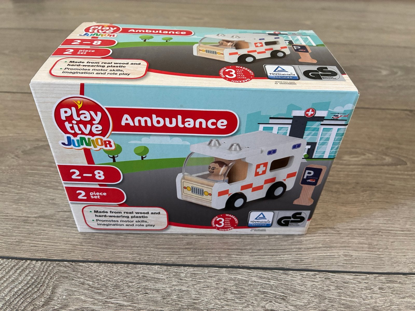 Playtive Junior Houten Ambulance Speelgoed (Nieuw), Ophalen of Verzenden, Nieuw