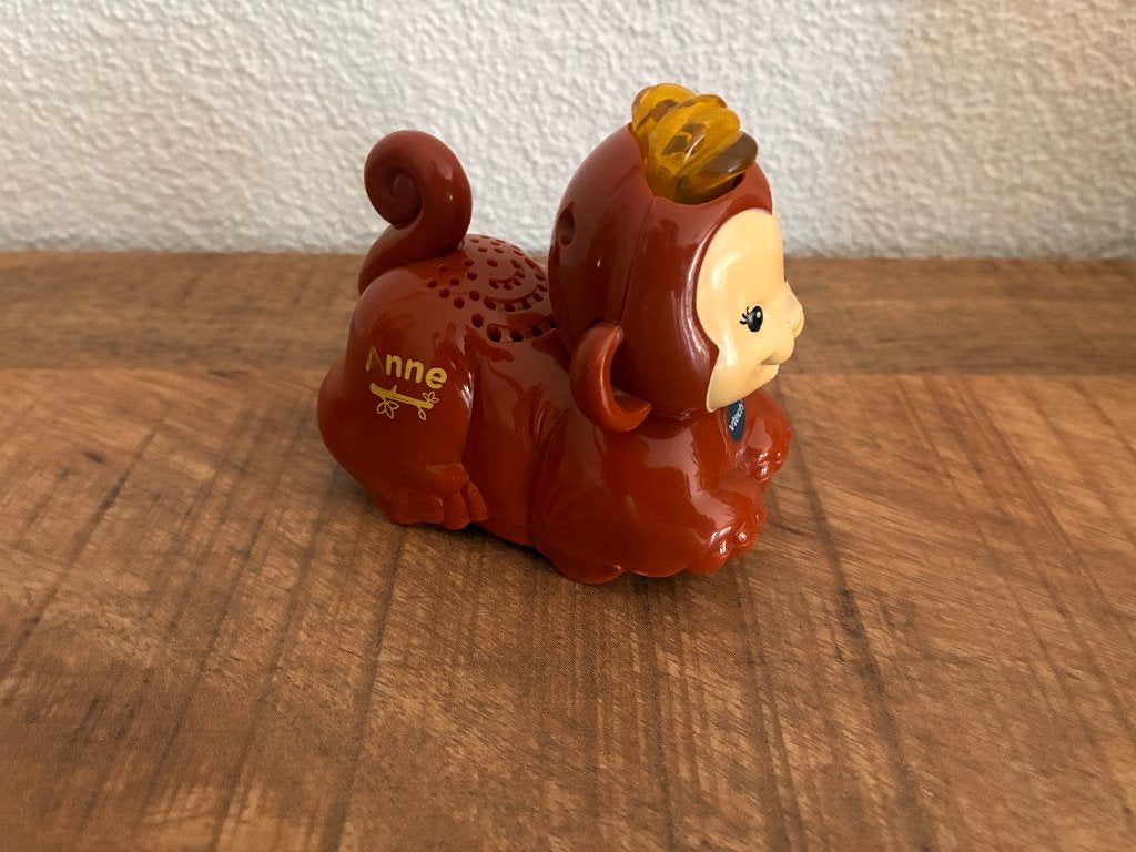 Vtech Zoef Zoef dieren Anne Aap in prima staat., Ophalen of Verzenden, Gebruikt, 6 maanden tot 2 jaar