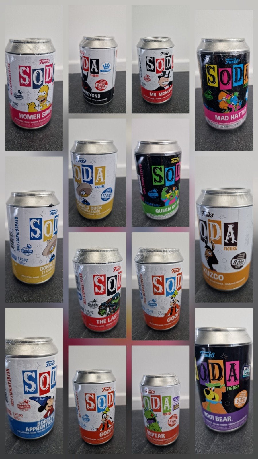 Funko Soda Figuren Collectie - Diverse Personages, Ophalen of Verzenden
