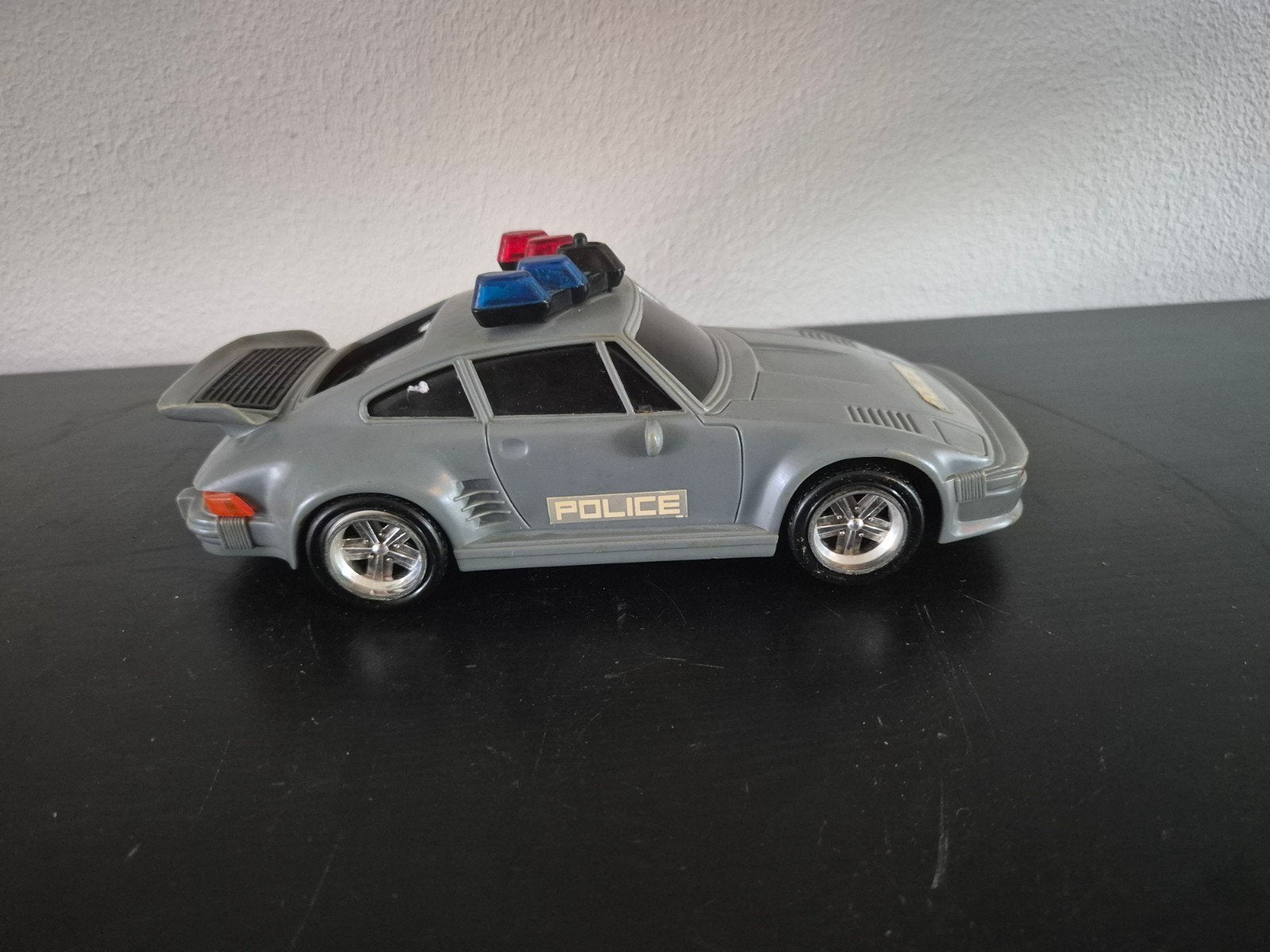 Vintage Dickie Toys Politie Porsche 911 Speelgoedauto, Ophalen of Verzenden, Gebruikt