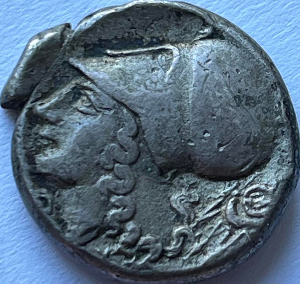 Akarnania zeldzame stater 350-300 voor Christus, Ophalen of Verzenden, Overige landen, Losse munt, Zilver