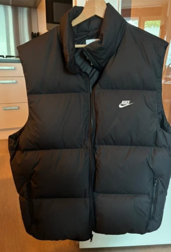 Nike bodywarmer, Kleding | Heren, Bodywarmers, Zwart, Nike, Overige maten, Ophalen of Verzenden