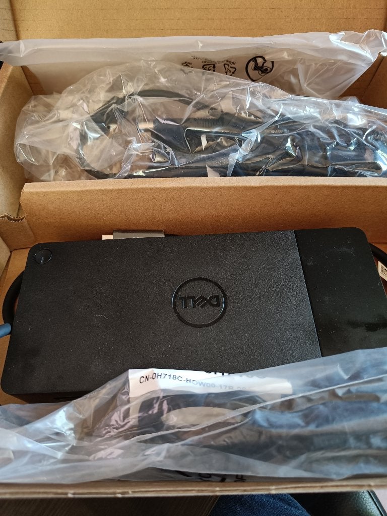Dell WD19TBS-180W, Ophalen, Nieuw, Docking station, Dell